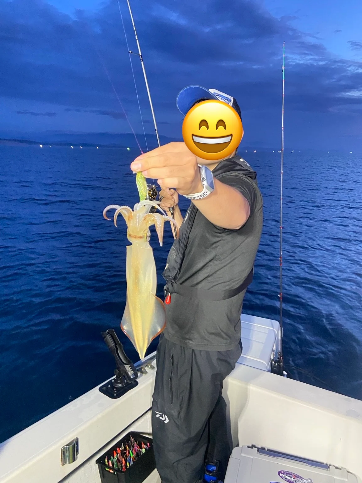 シロイカ釣果